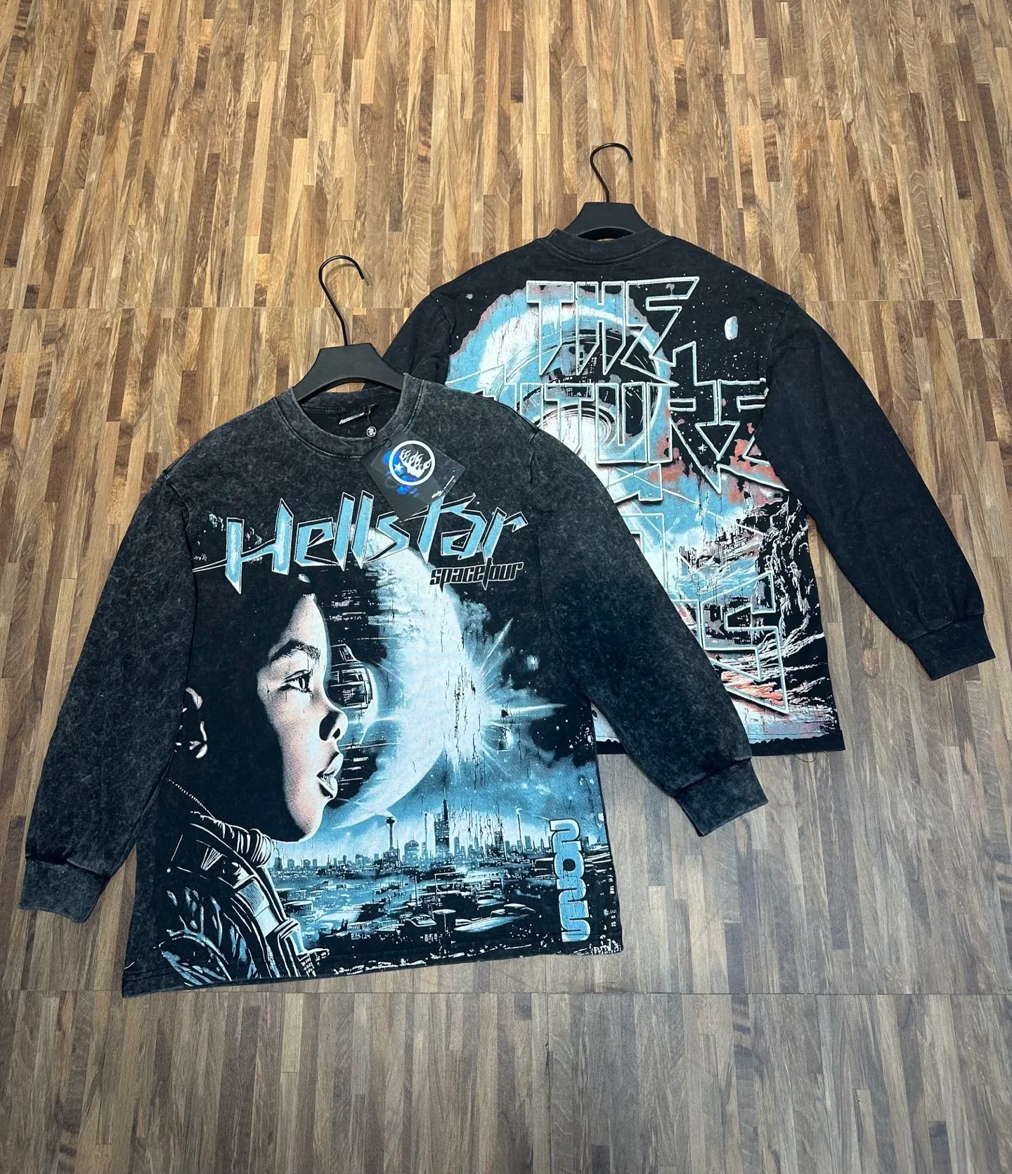 H 9108# Black I P85 In Stock Hellstar / T （fabric): 26 300 Sizes（size）：S-M- L- X L （colour）： Black